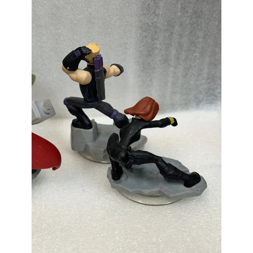 Disney Infinity‎ Marvel Avengers Hulk Hawkeye Thor Black Widow Figures 2.0